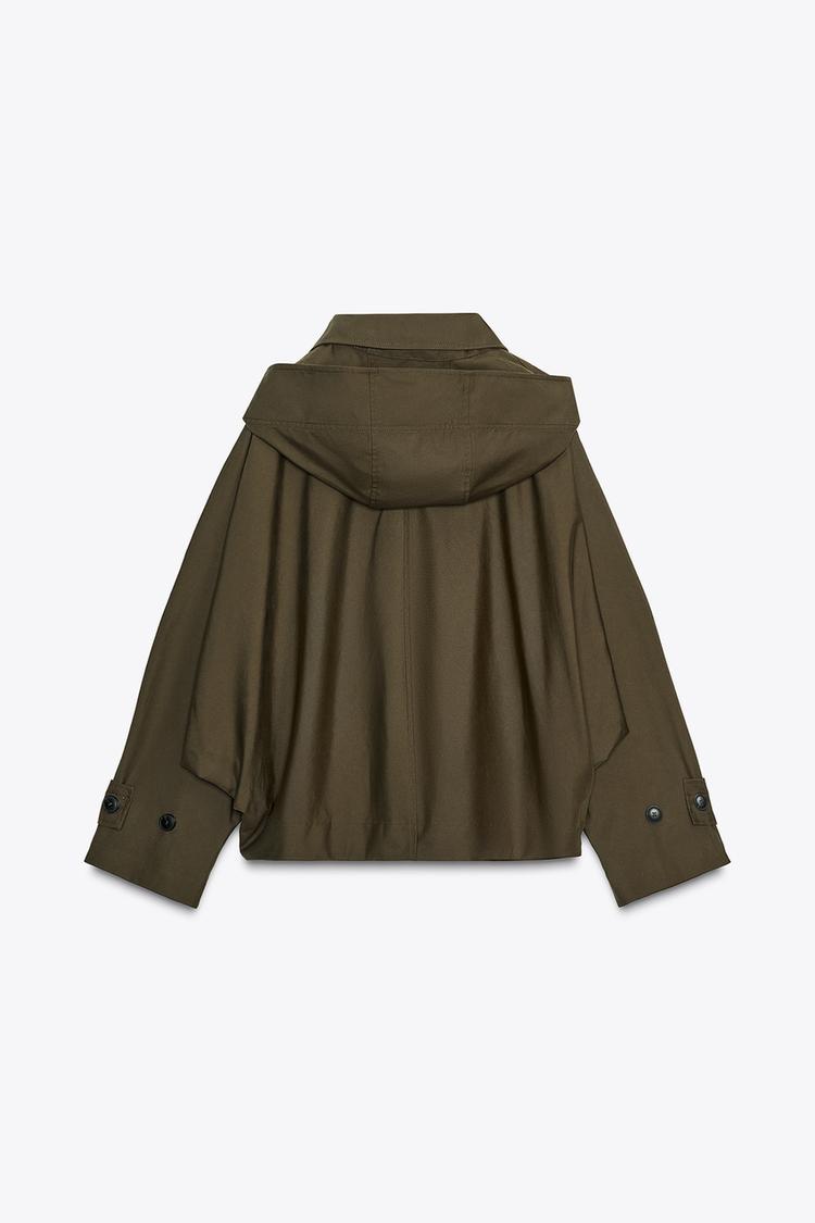 Amélie Kapuzen-Trenchcoat