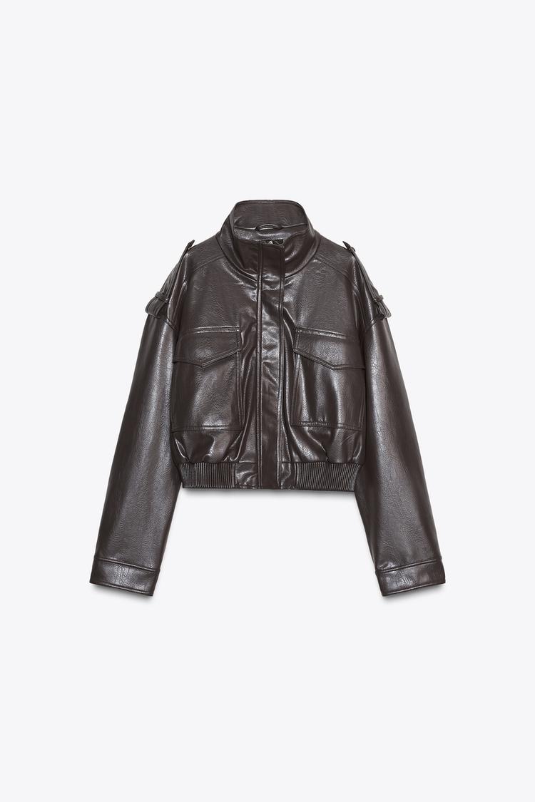 Chaqueta de cuero Ariel