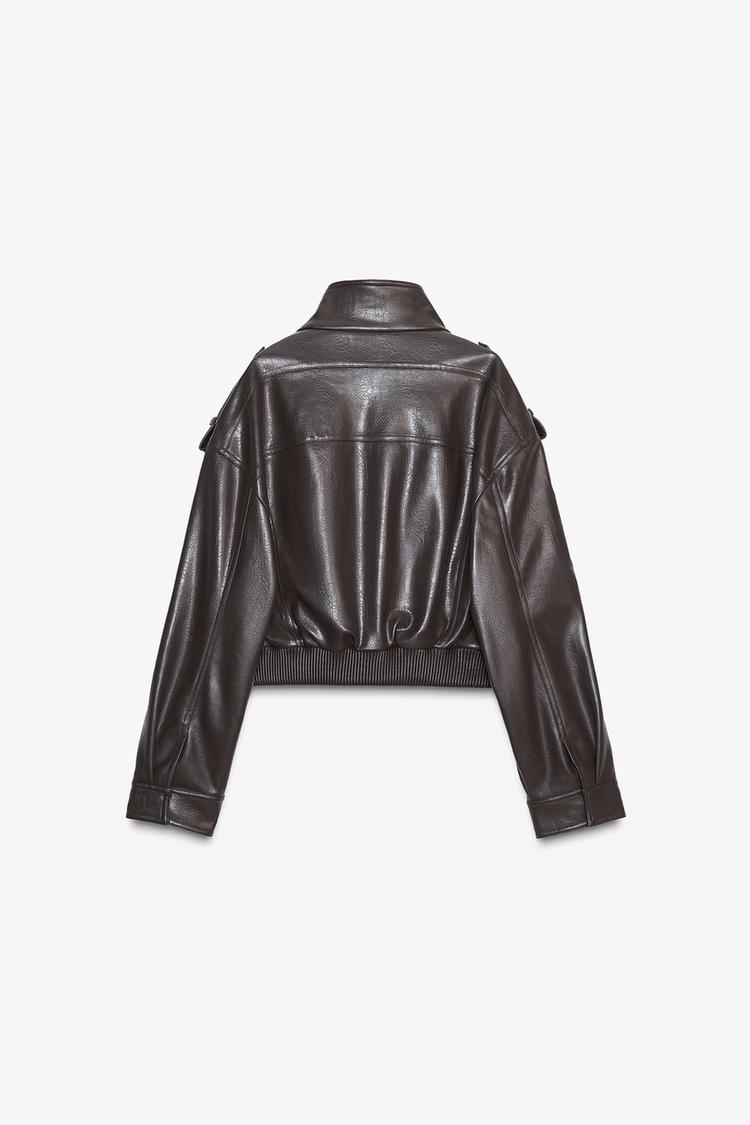 Chaqueta de cuero Ariel