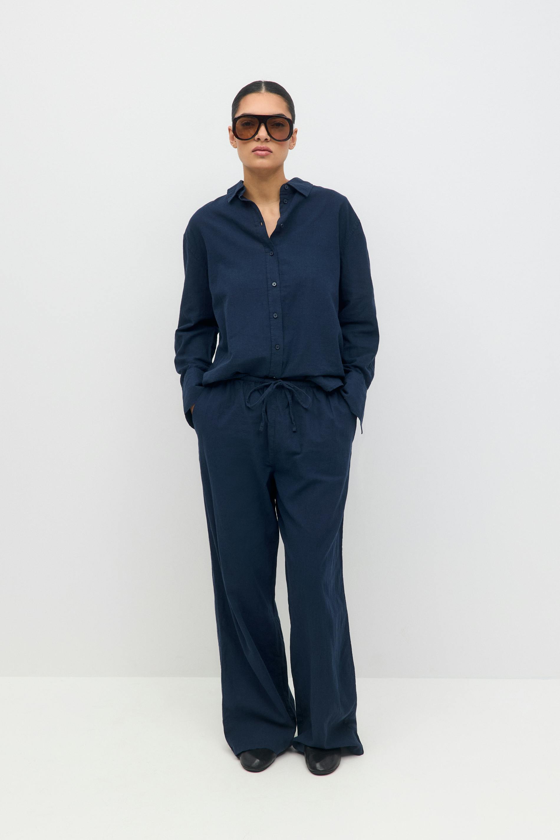Linen blend shirt - Edel Essential