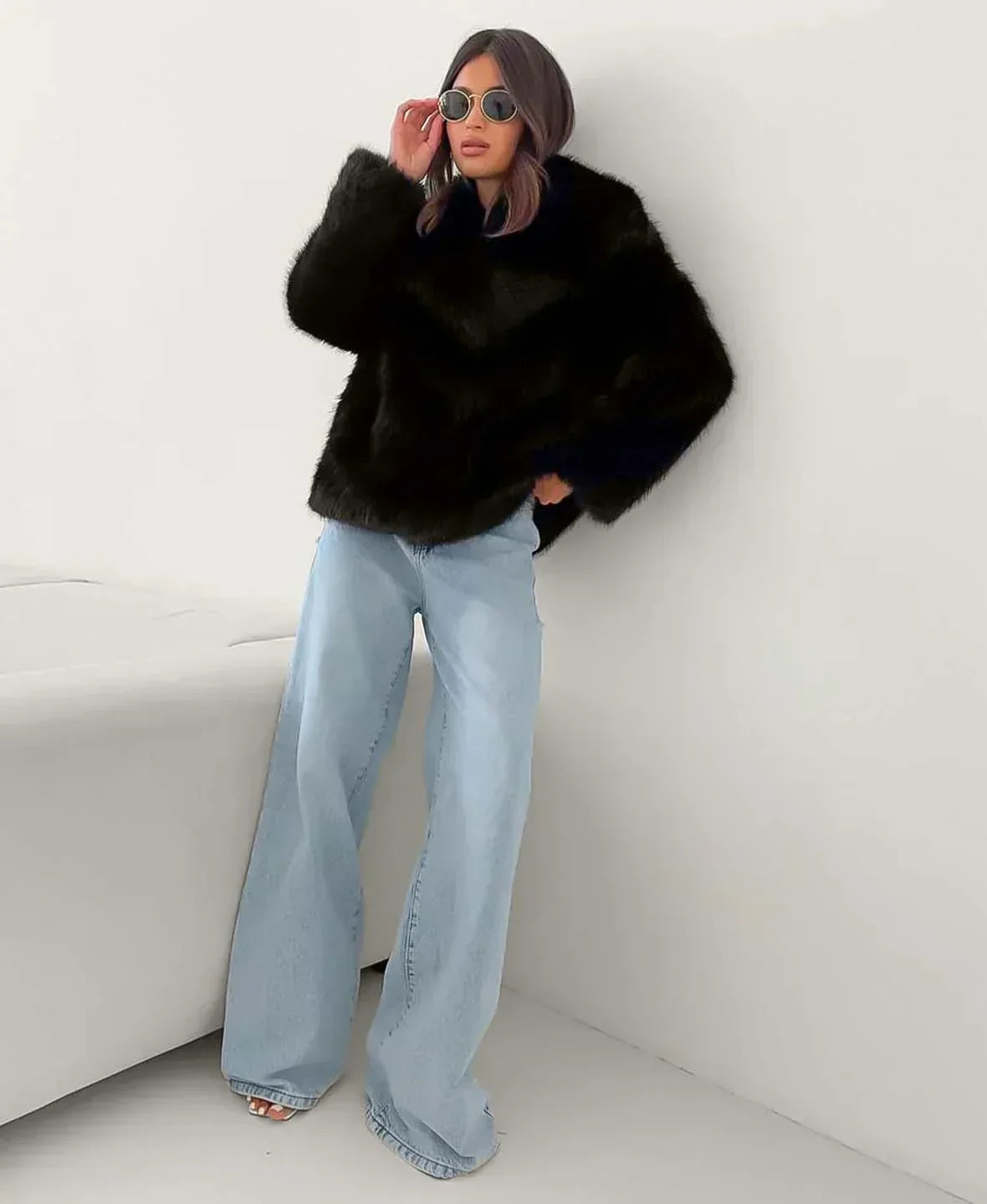 Jessica Kuscheliger Pelzmantel