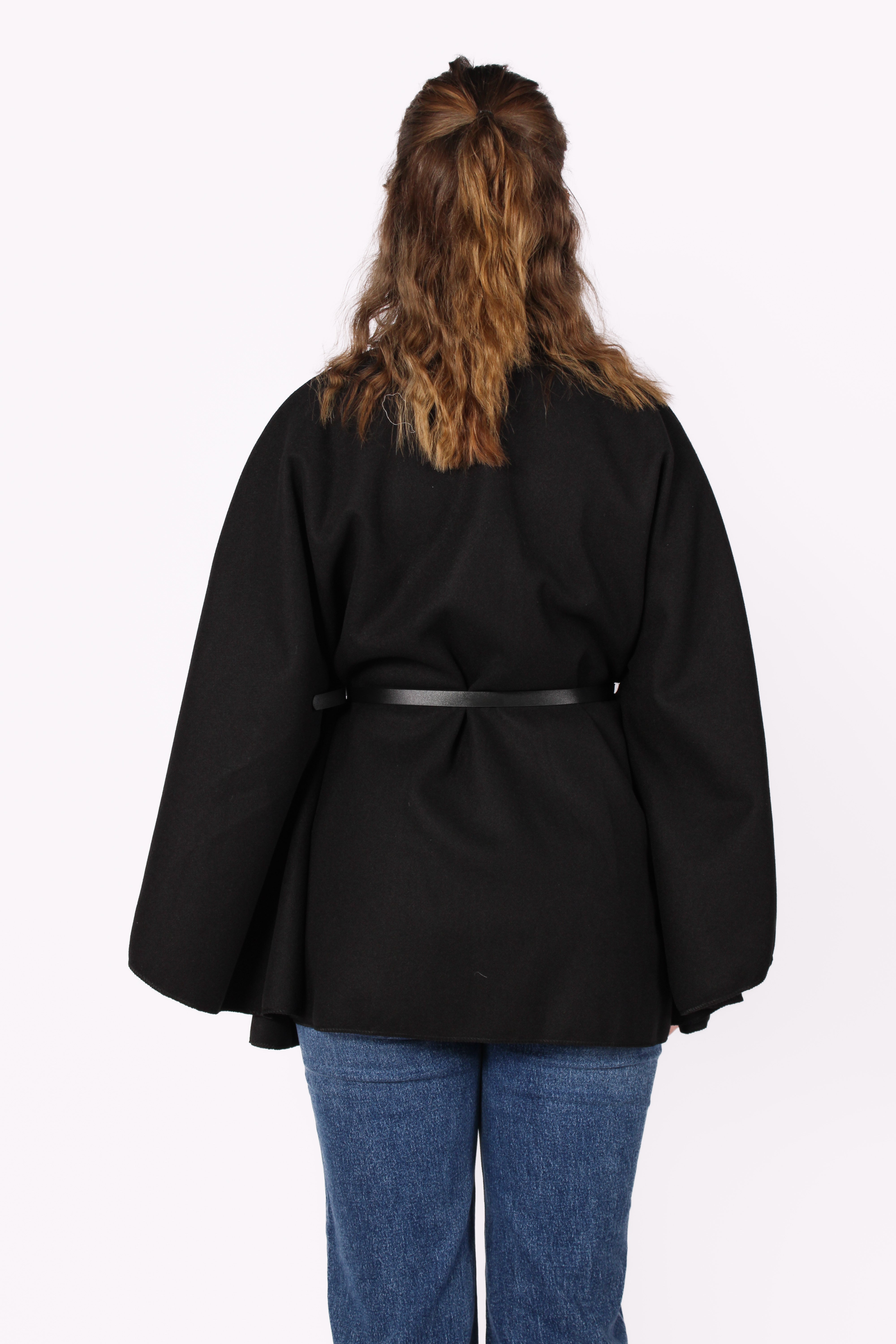 Freya Poncho mit Gürtel