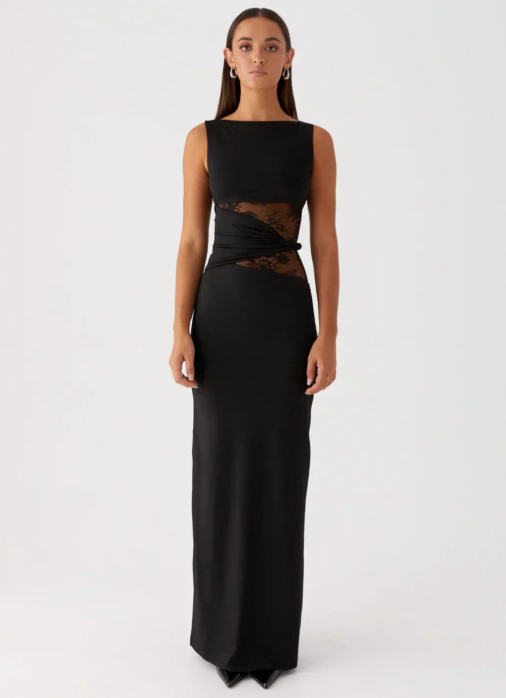 Liliana Mesh-Maxikleid