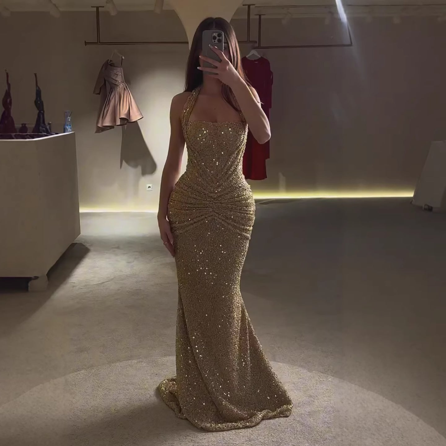 Mermaid Gown Maxi Dress