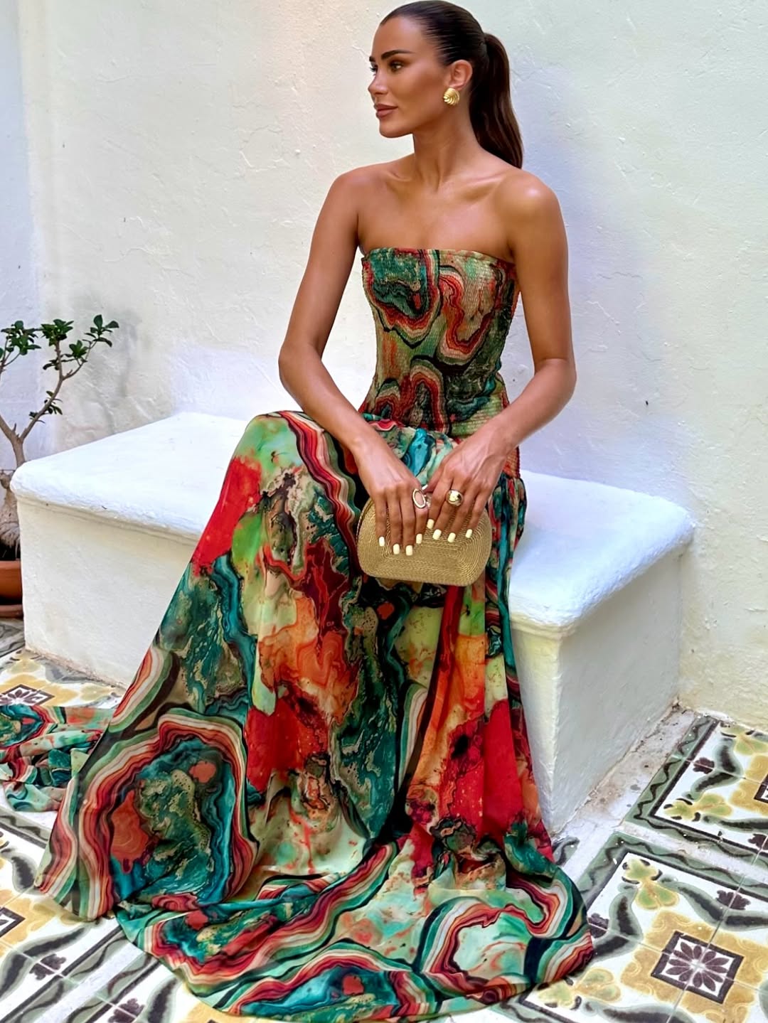 Bonaire Maxikleid