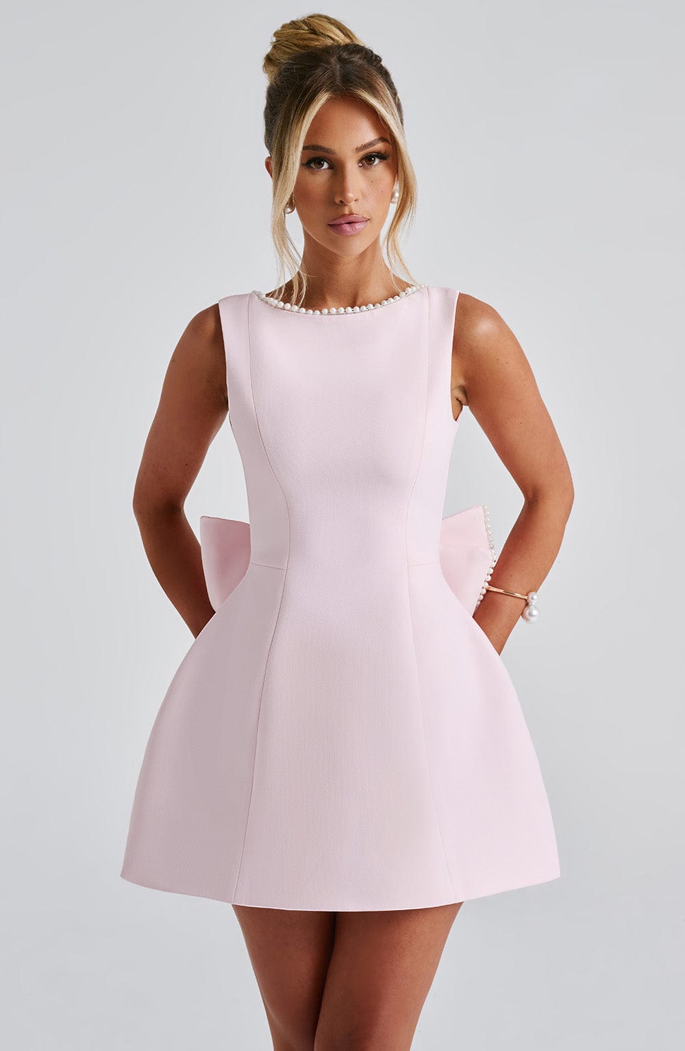 eleanor mini dress handcrafted fit:Regular Highlighting a chic and Wine Red Short Homecoming