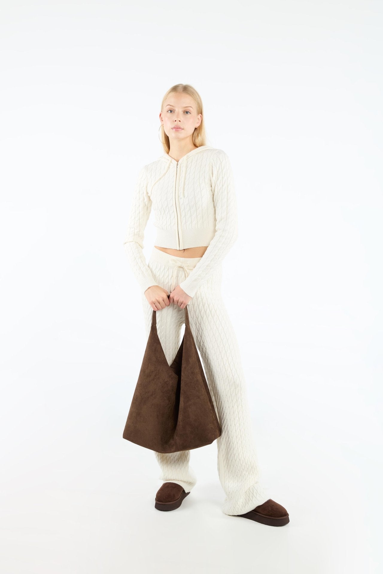 Conjunto de punto trenzado Nora