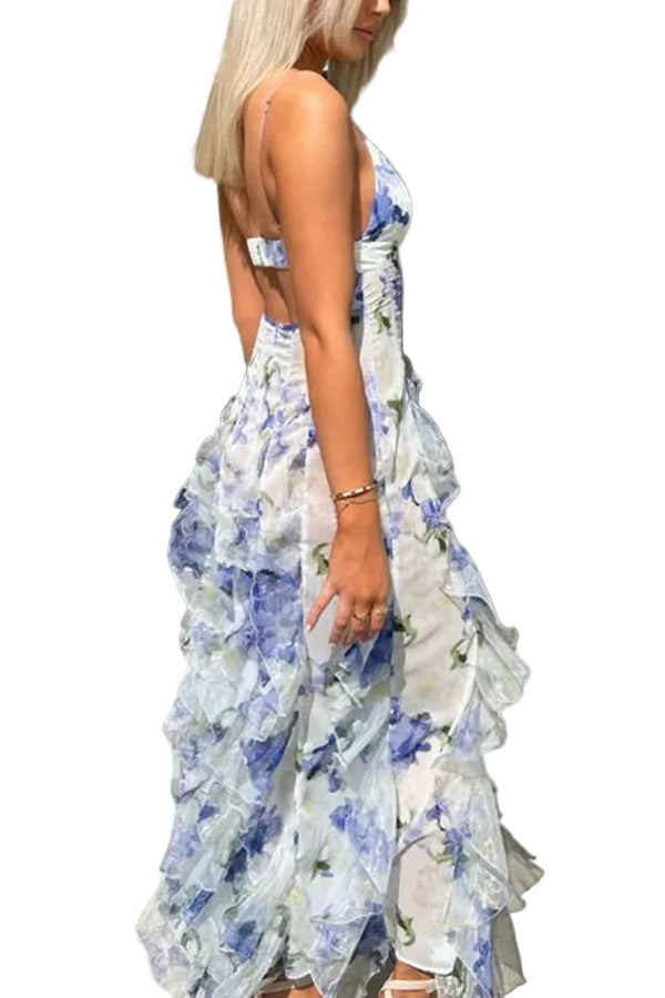 Vestido largo Santorini