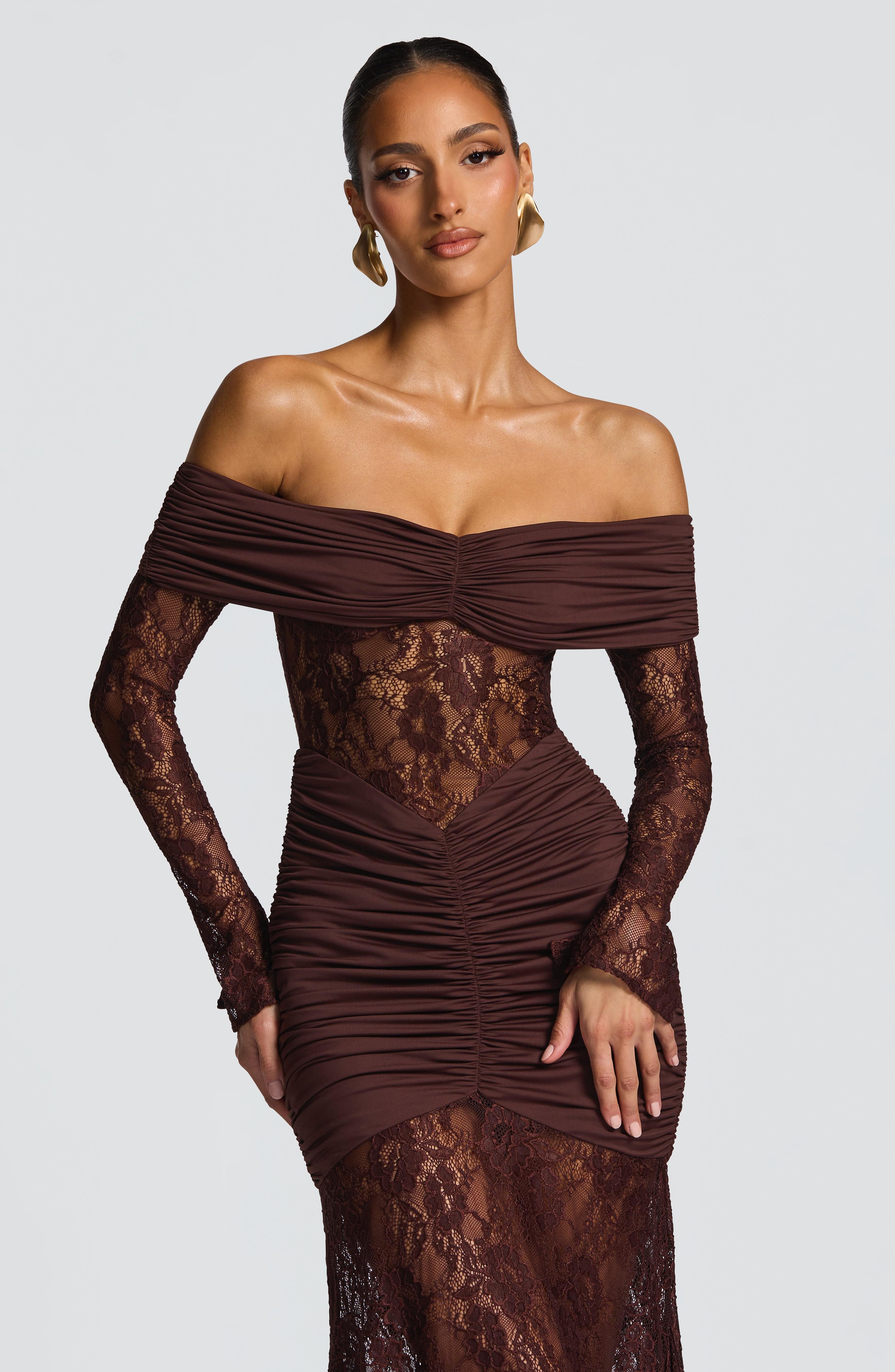 Vestido largo Sauline