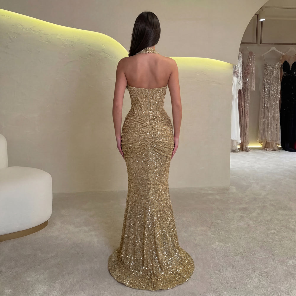 Vestido largo de sirena