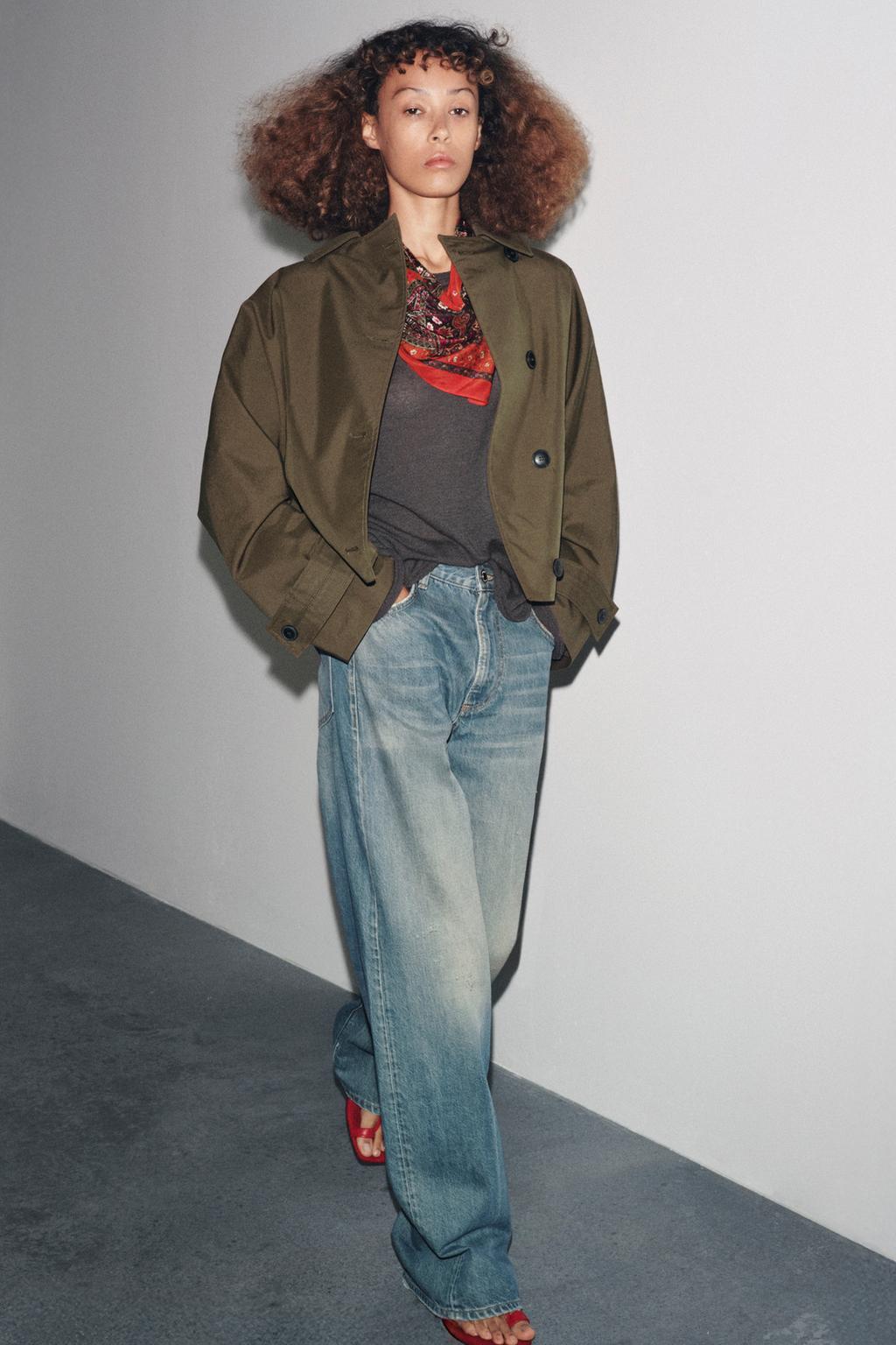 Amélie Hooded Trench Coat