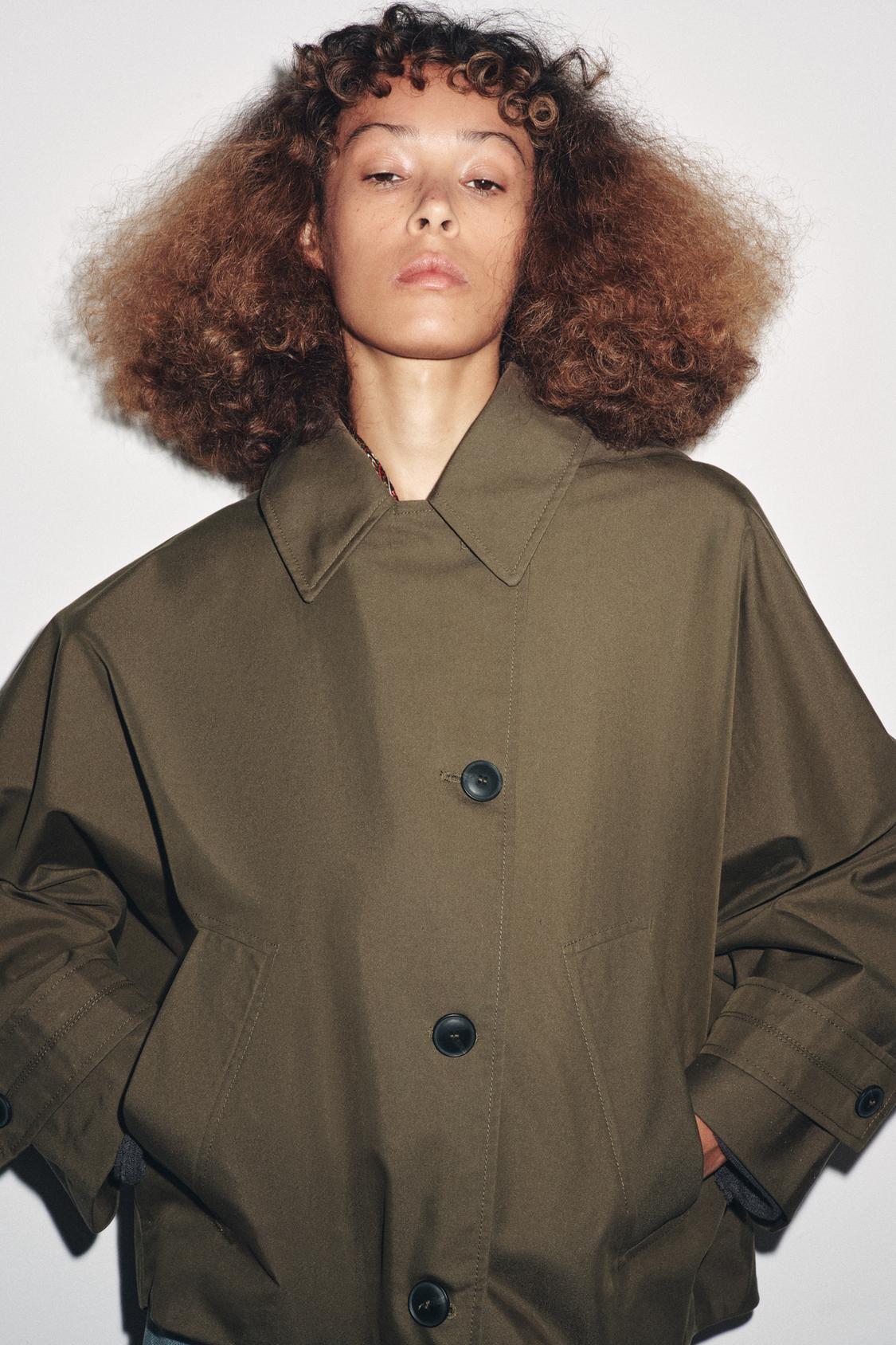 Amélie Kapuzen-Trenchcoat