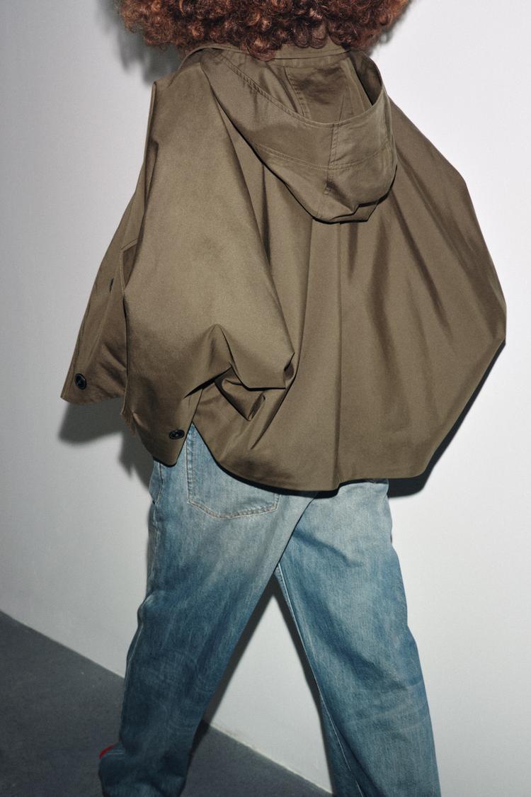 Amélie Kapuzen-Trenchcoat