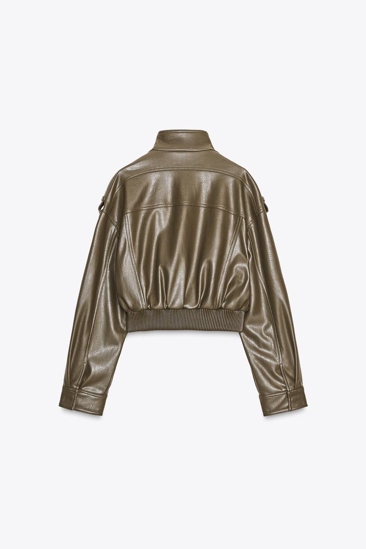 Chaqueta de cuero Ariel