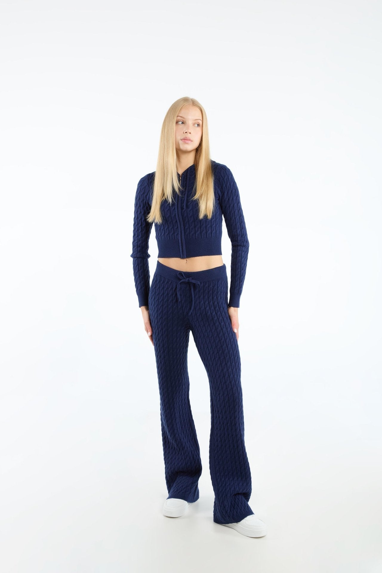 Conjunto de punto trenzado Nora