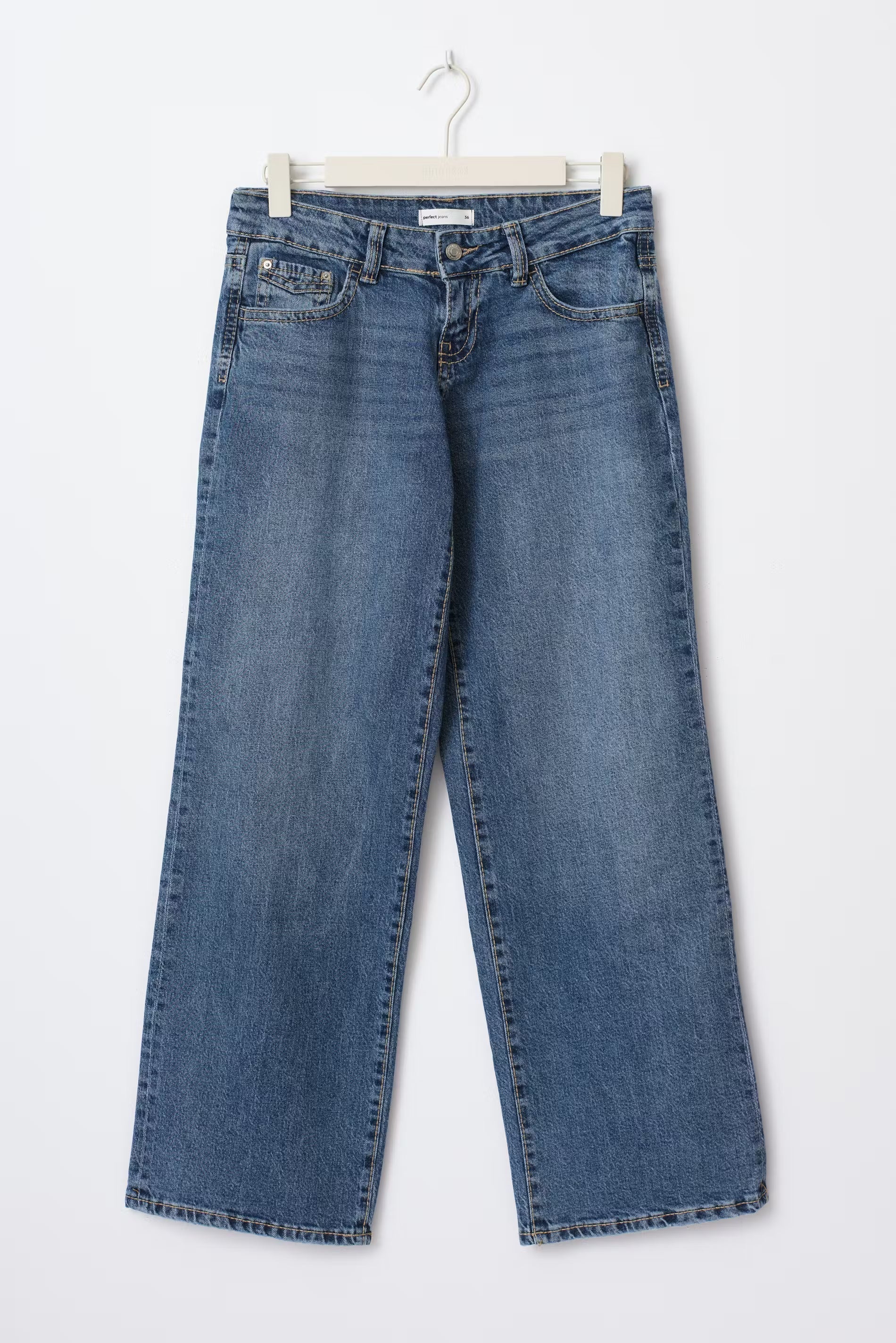 Ultra low wide jeans - Edel Essential