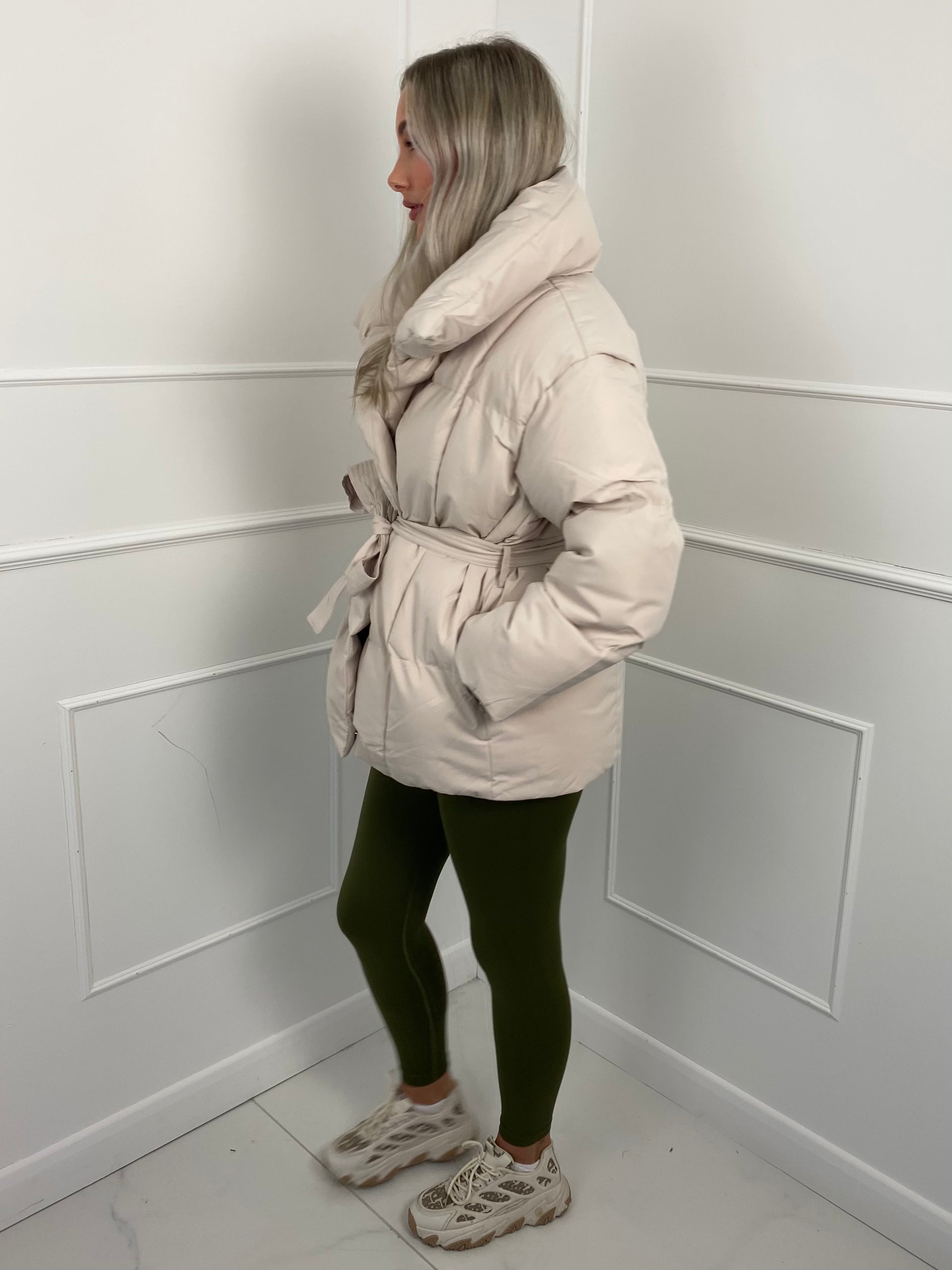 Karly Belted Puffer
