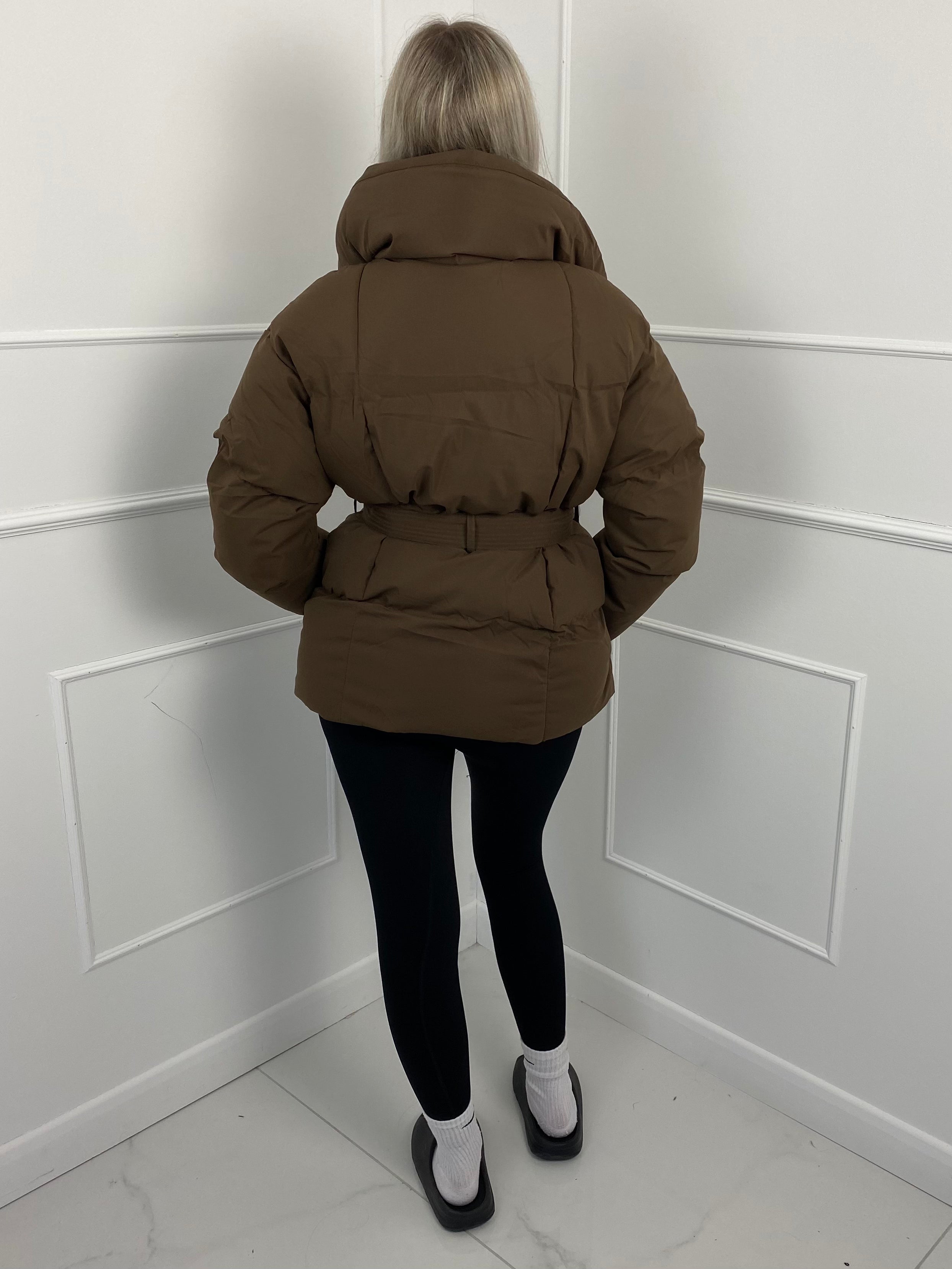 Karly Belted Puffer