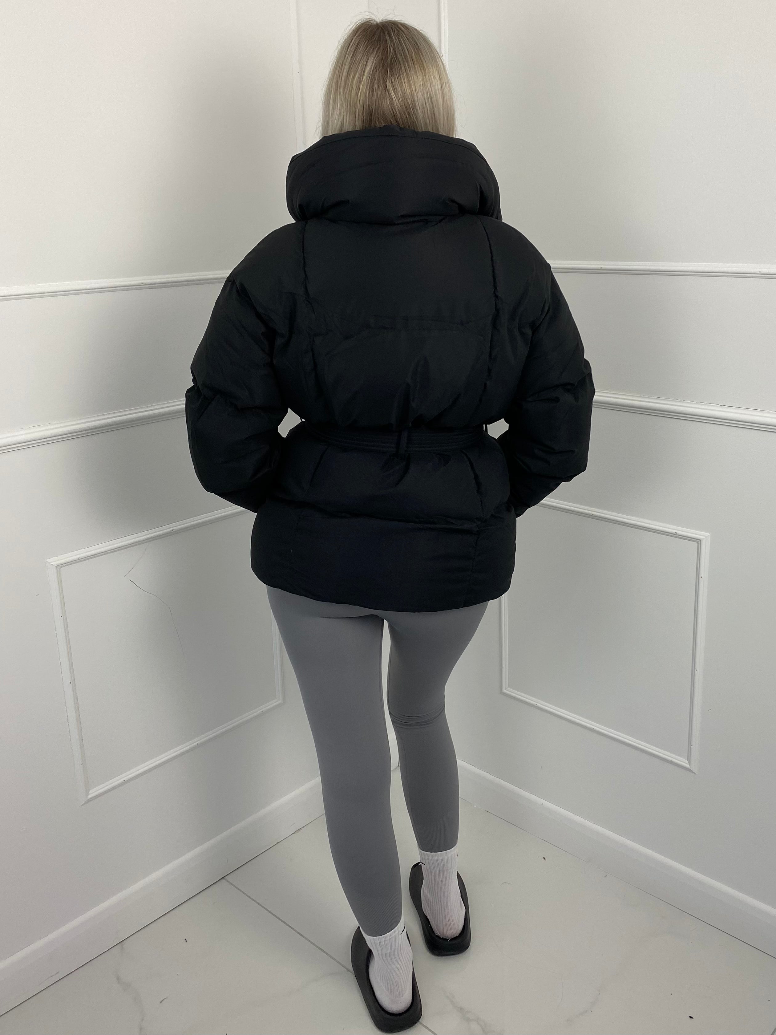 Karly Belted Puffer