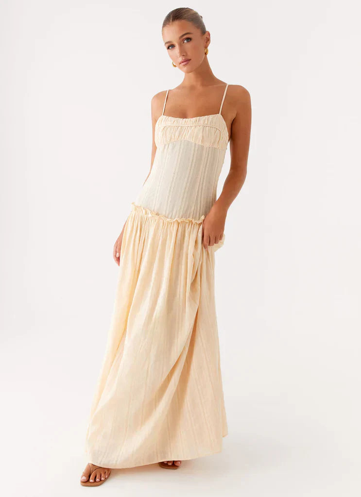 Drop Waist Maxi Dress - Edel Essential