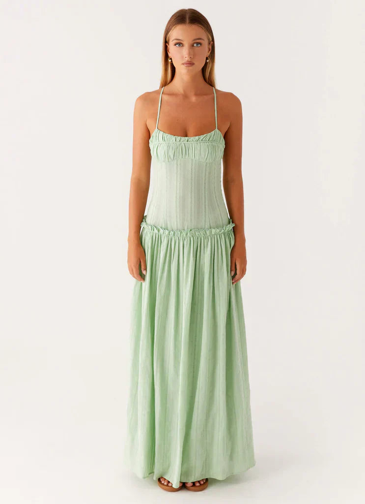 Drop Waist Maxi Dress - Edel Essential