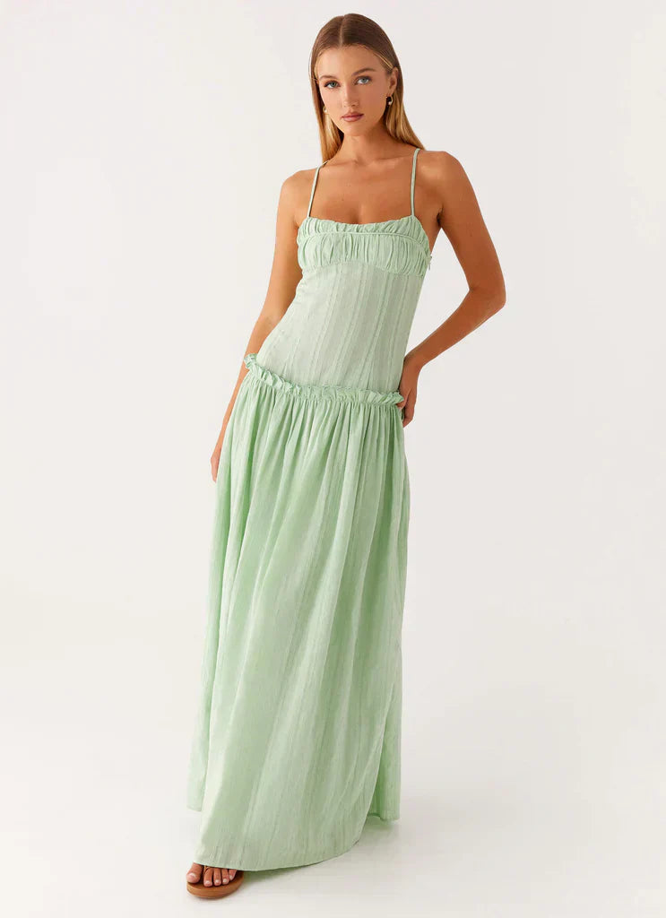 Drop Waist Maxi Dress - Edel Essential