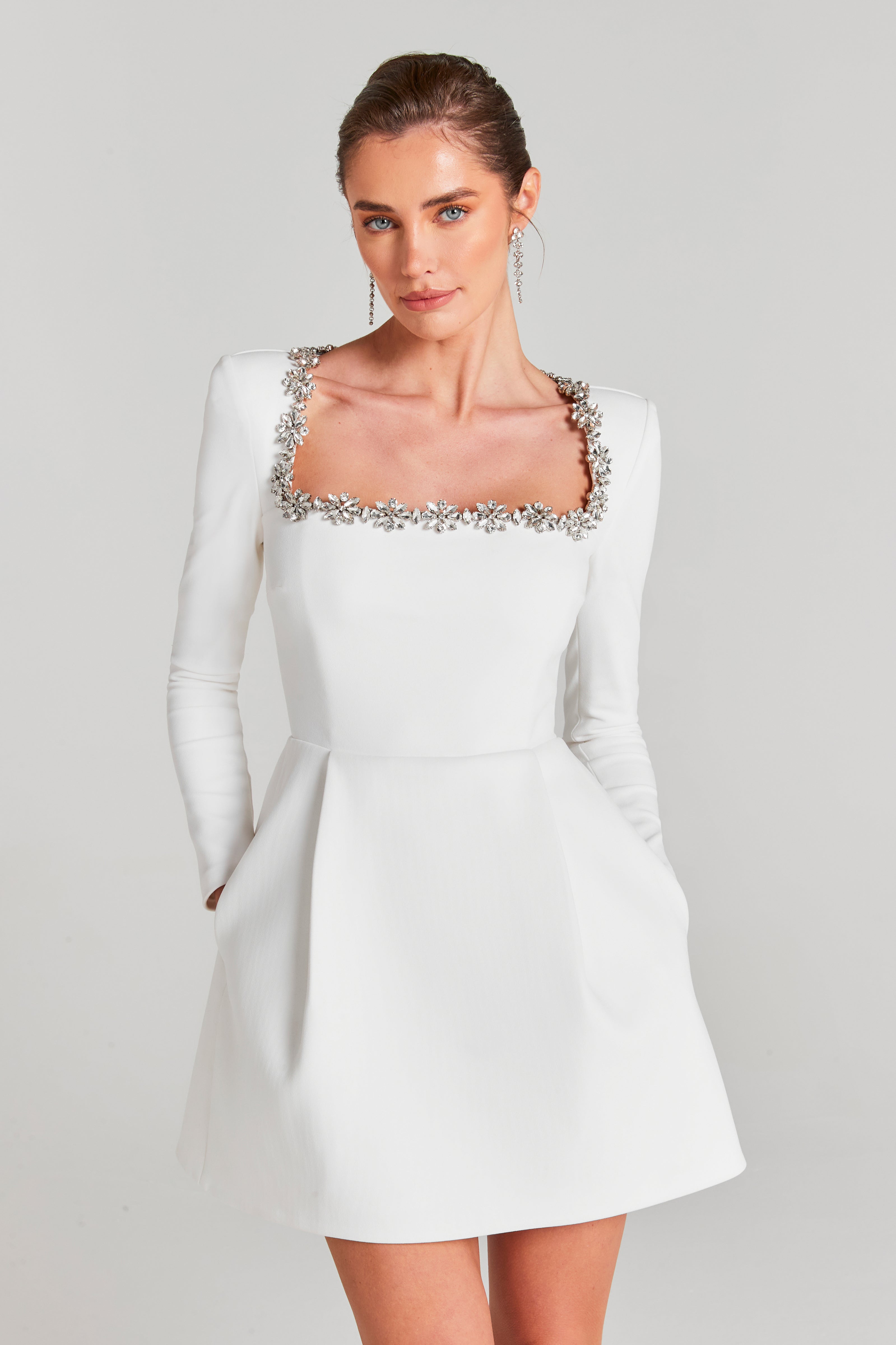 Minivestido de terciopelo Jolie