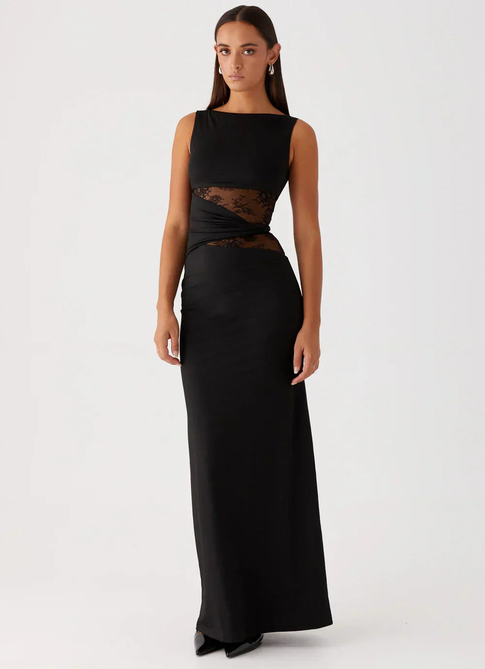 Liliana Mesh-Maxikleid
