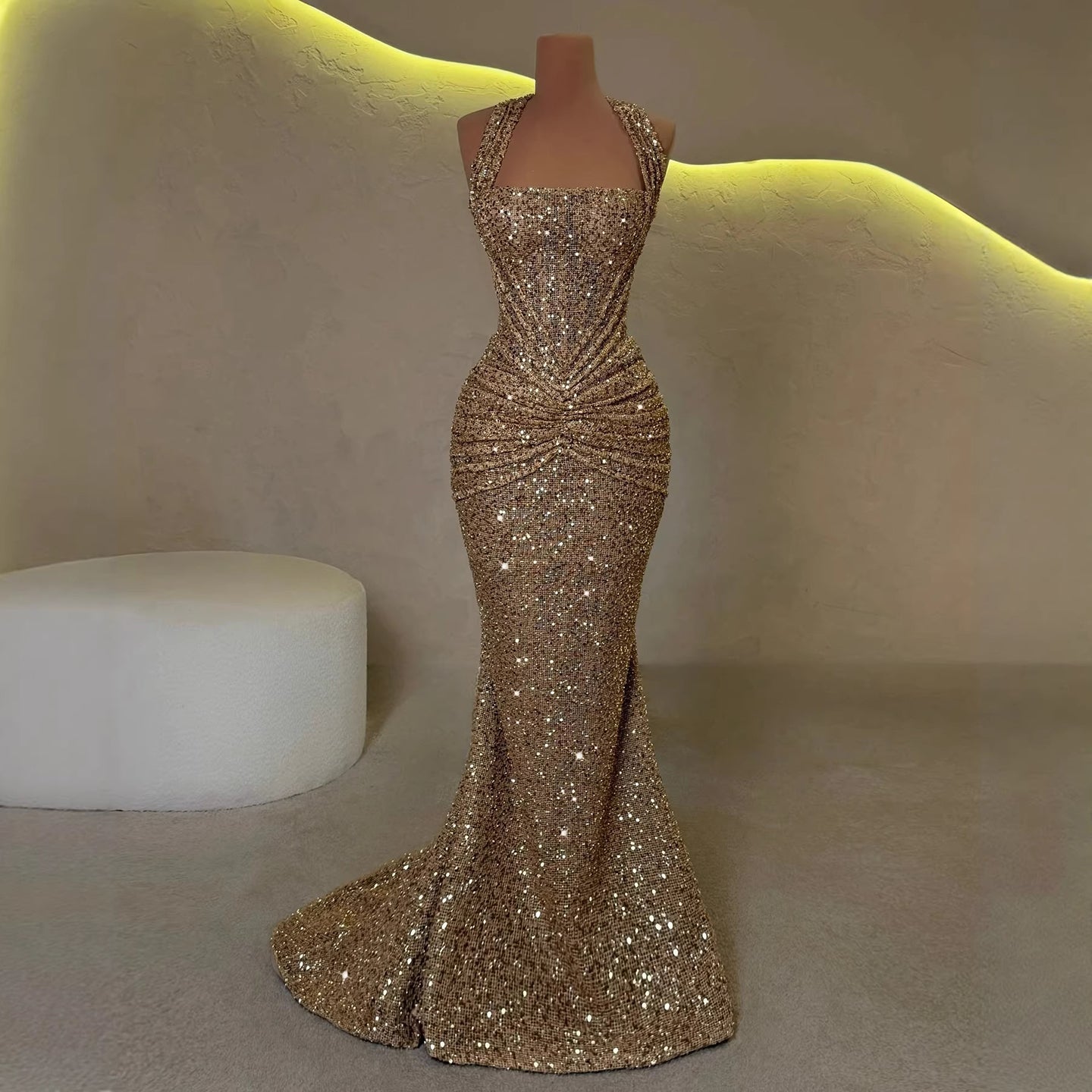 Mermaid Gown Maxi Dress