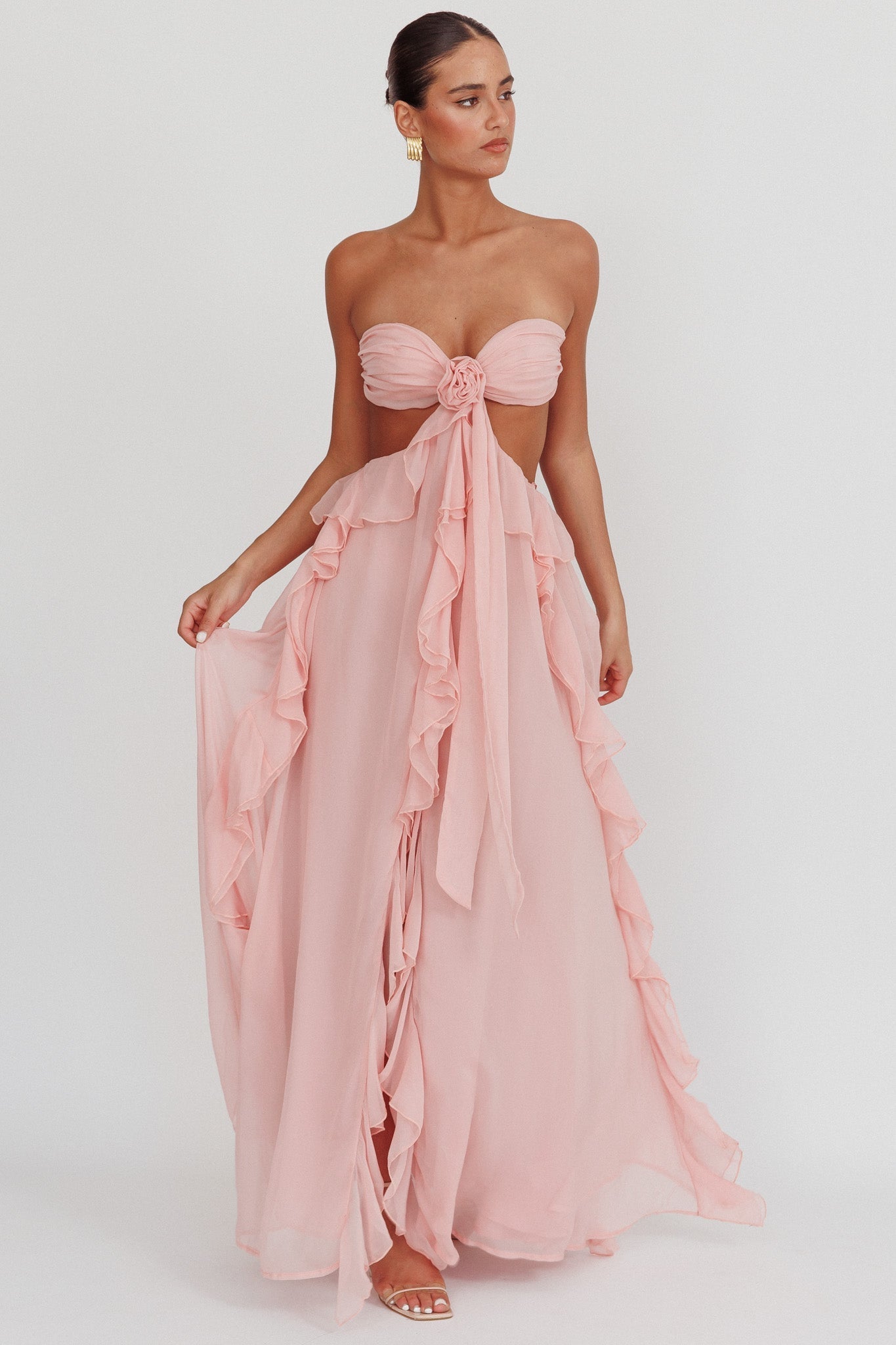 Quilla Maxikleid