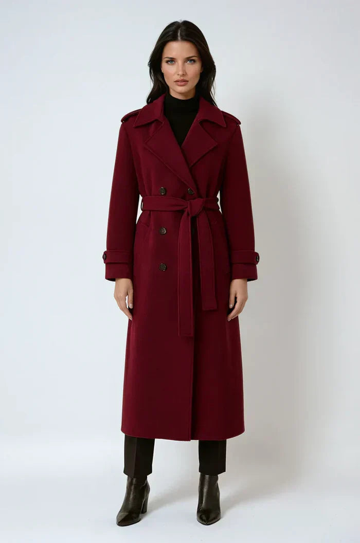 Holly Woll-Trenchcoat