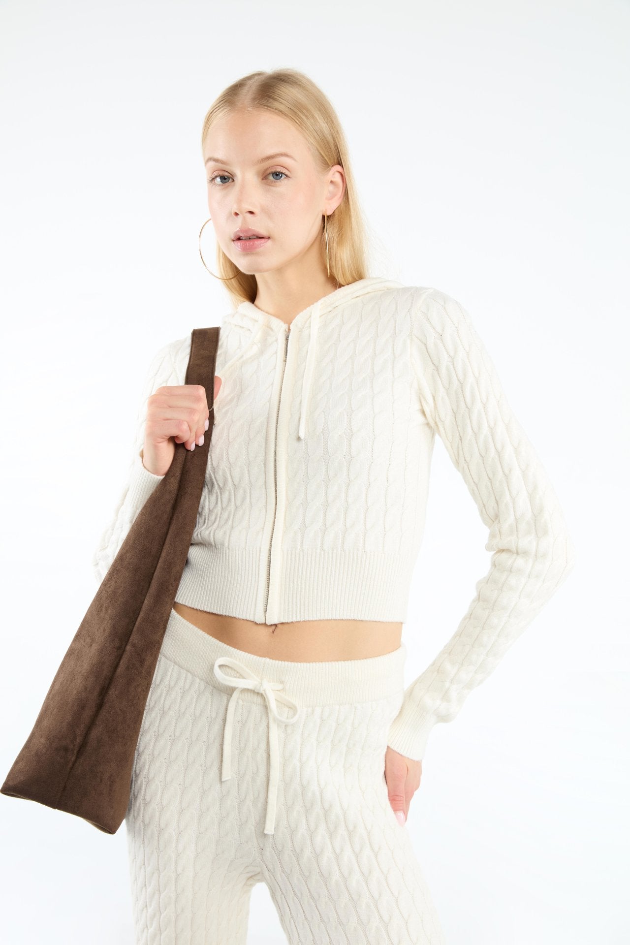Conjunto de punto trenzado Nora