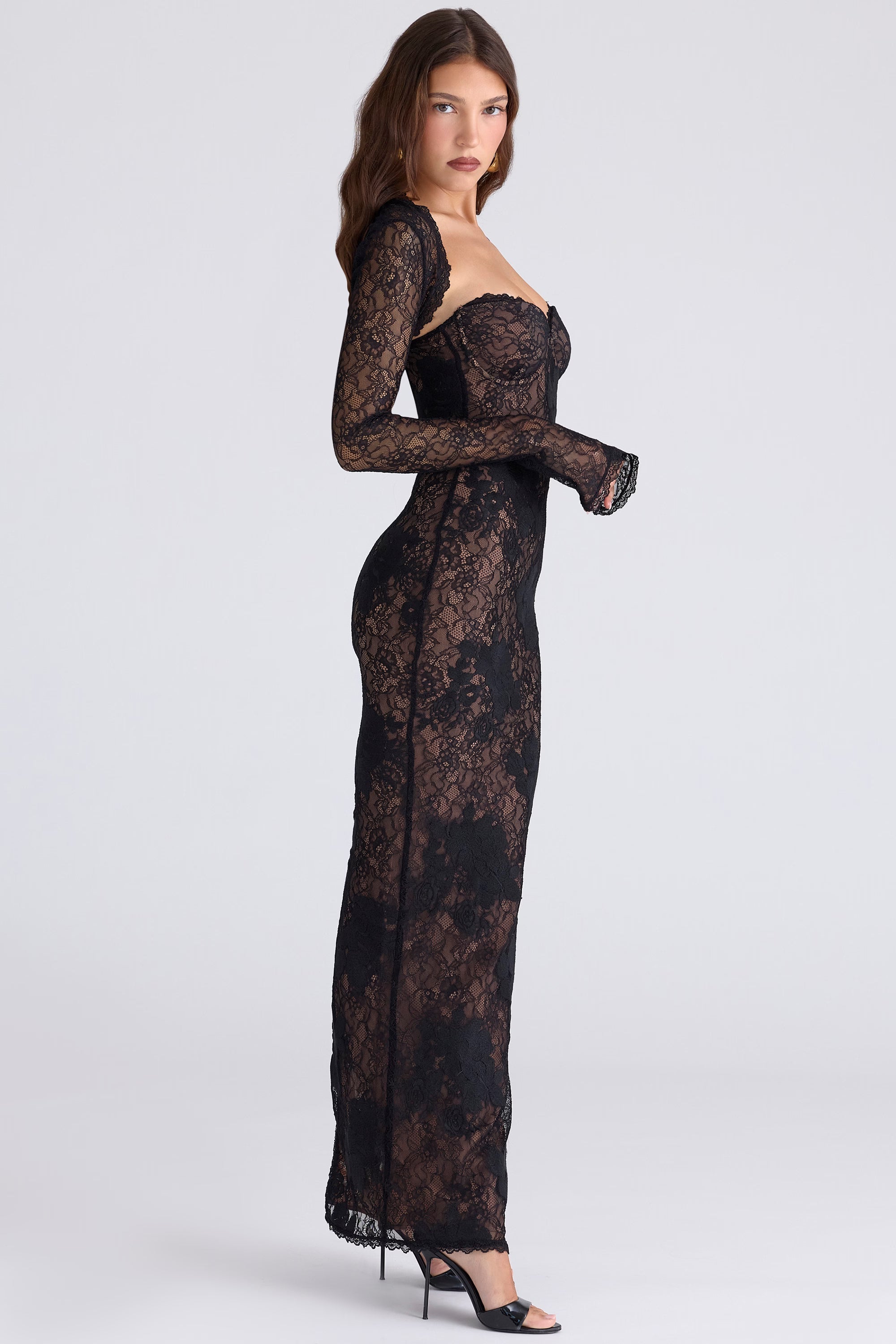 Vestido largo Lucienne