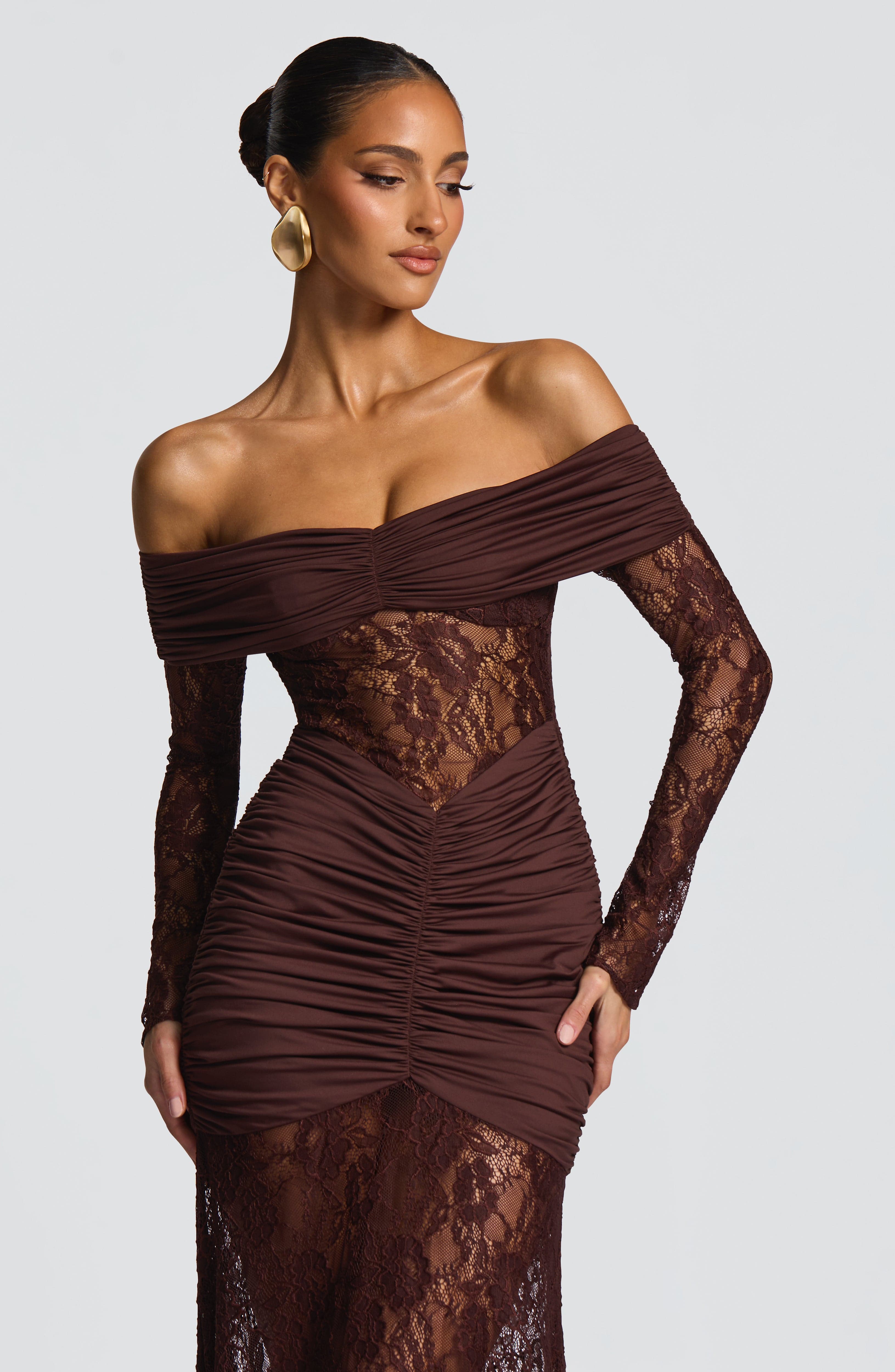 Vestido largo Sauline